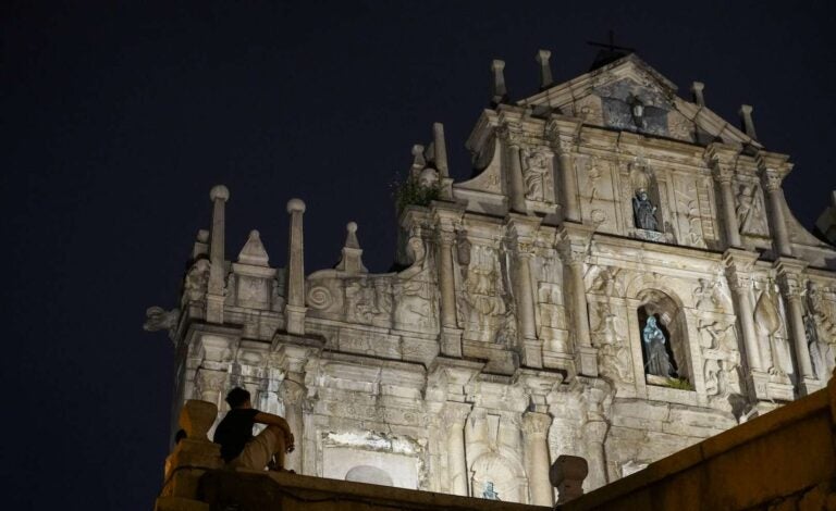 澳門自由行景點 #1 | 大三巴牌坊